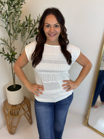 Clean Slate Crochet Top