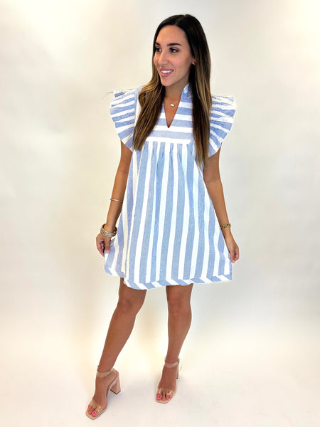 Life's a Breeze Striped Dress