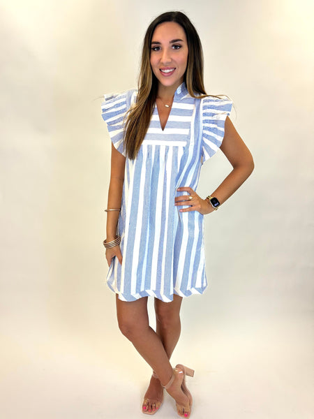 Life's a Breeze Striped Dress