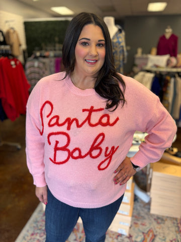 Santa Baby Sweater - Plus