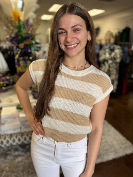 Chai Latte Knit Top