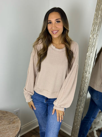 Stay Awhile Henley Top