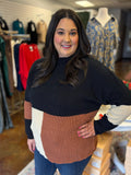 Rowen Color Block Sweater