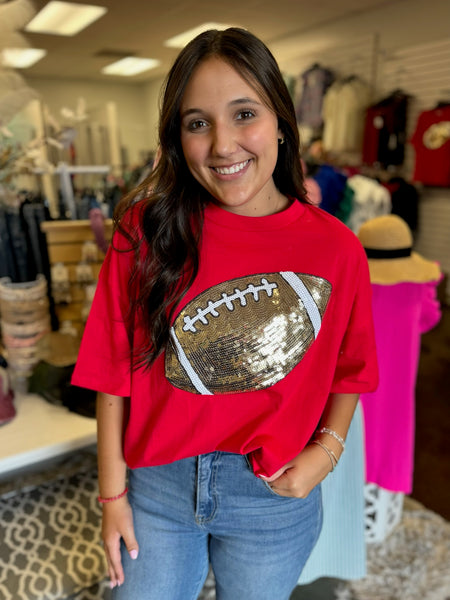 Sequins Football Top