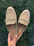 Evander Raffia Mule