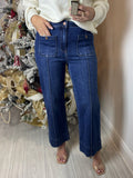 Cynthia Crop Wide Leg Jean - Risen