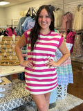 Pinky Promise Striped Dress