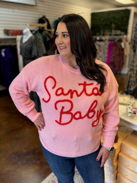 Santa Baby Sweater - Plus