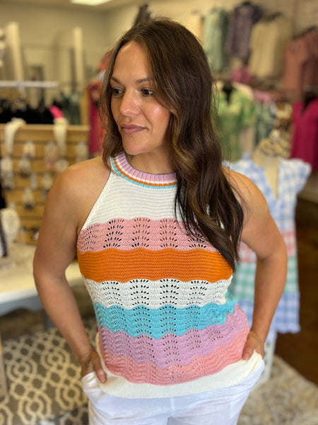 Beach Retreat Knit Tank