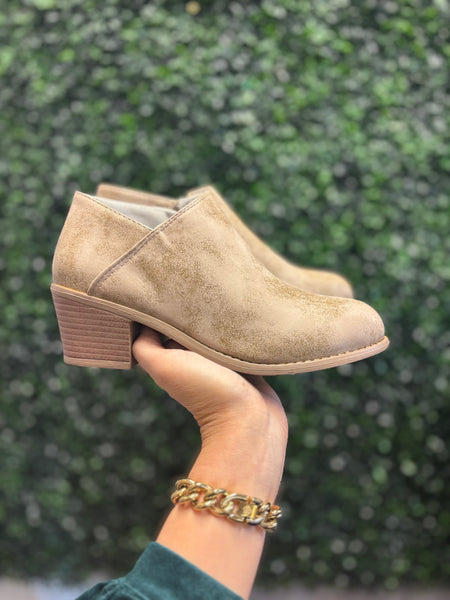 Tan Ankle Bootie