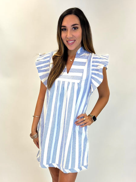 Life's a Breeze Striped Dress