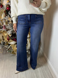 Willow Wide Flare Jean - Risen