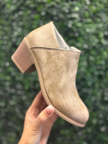 Tan Ankle Bootie