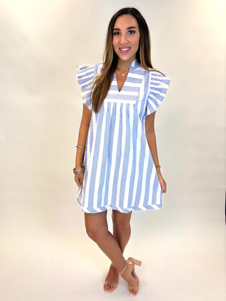 Life's a Breeze Striped Dress