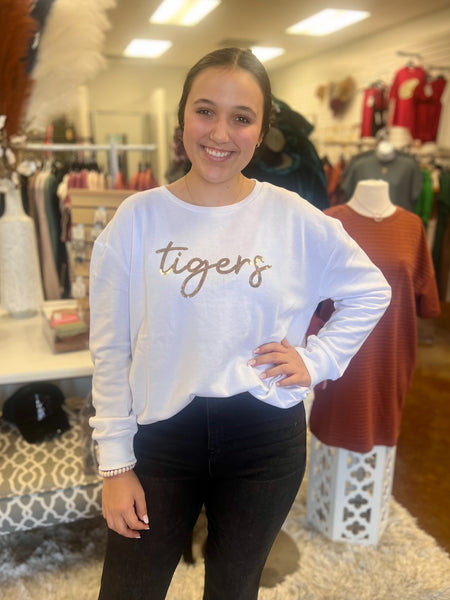 Tigers Sequins Sweater