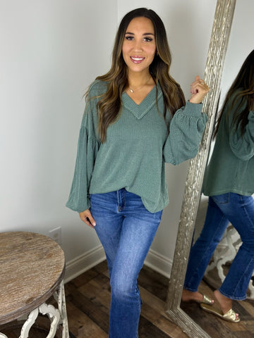 Stay Awhile Henley Top