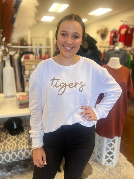 Tigers Sequins Sweater