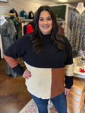 Rowen Color Block Sweater