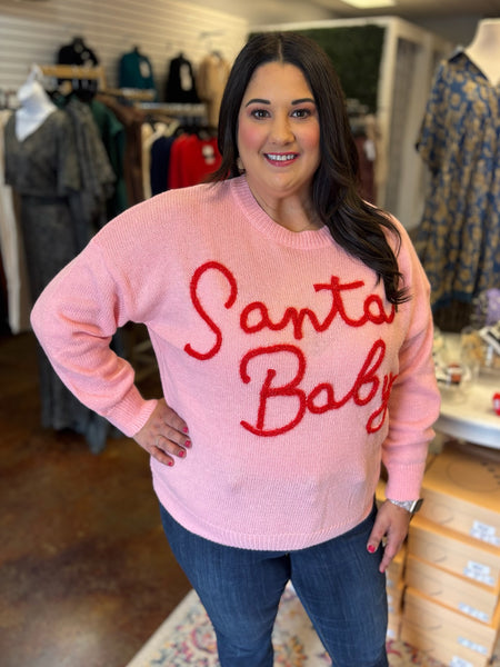 Santa Baby Sweater - Plus