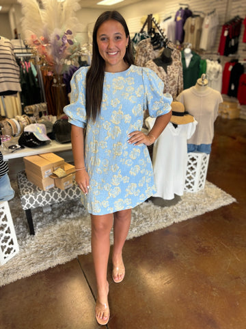 Country Club Collared Dress -Plus