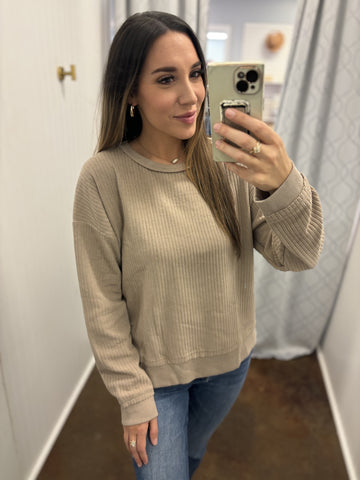 Cuddle Season Textured Sweater