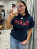 Patriots Script Graphic Tee