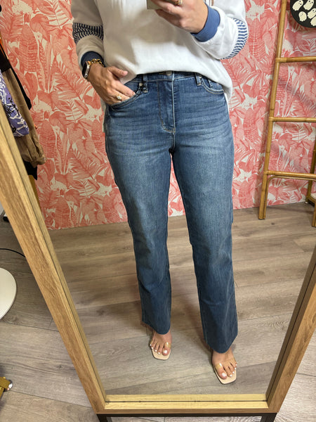 Judy Blue Full Size Tummy Control Straight Jeans