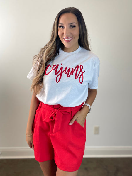 Cajuns Script Graphic Tee